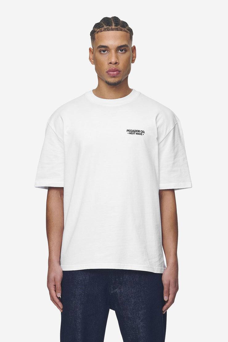 Pegador Fallon Oversized Tee White