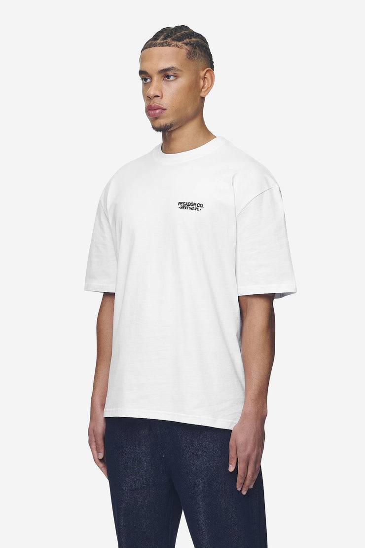 Pegador Fallon Oversized Tee White