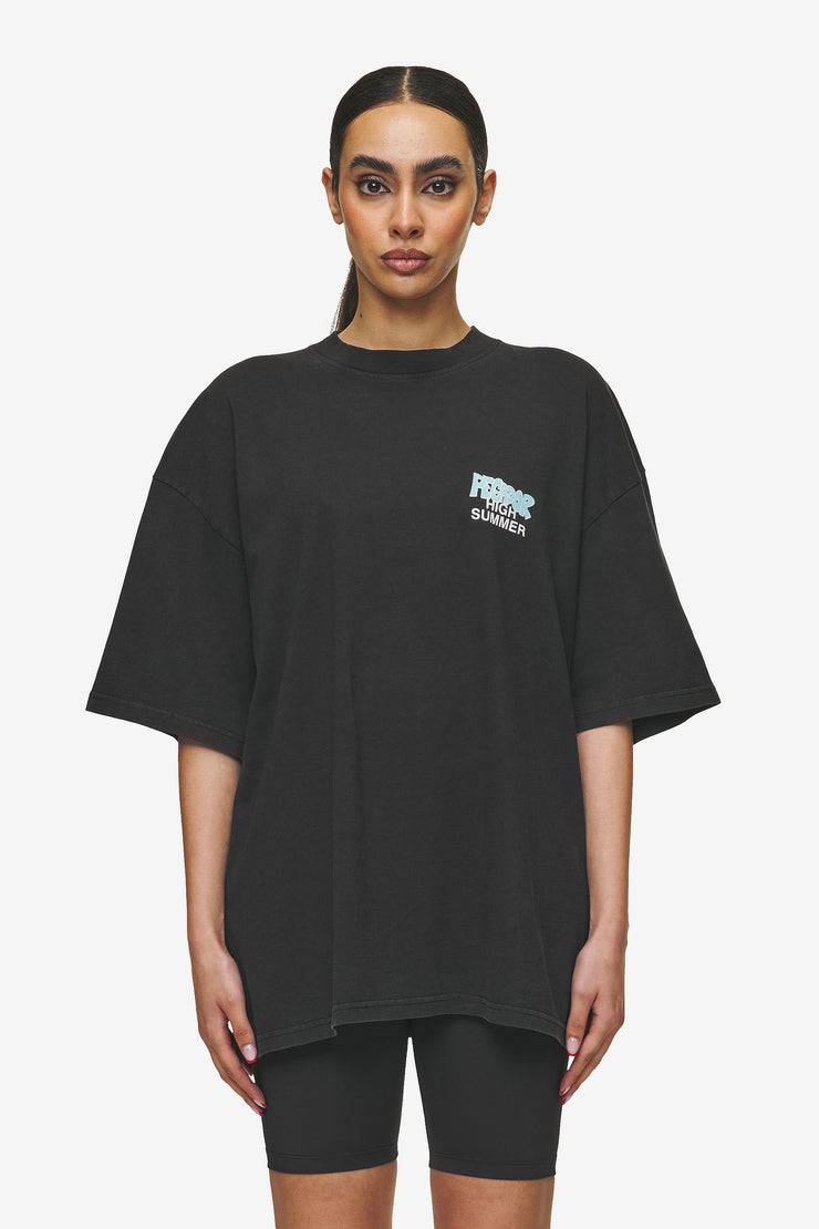 Pegador Farrar Boxy Tee Vintage Black