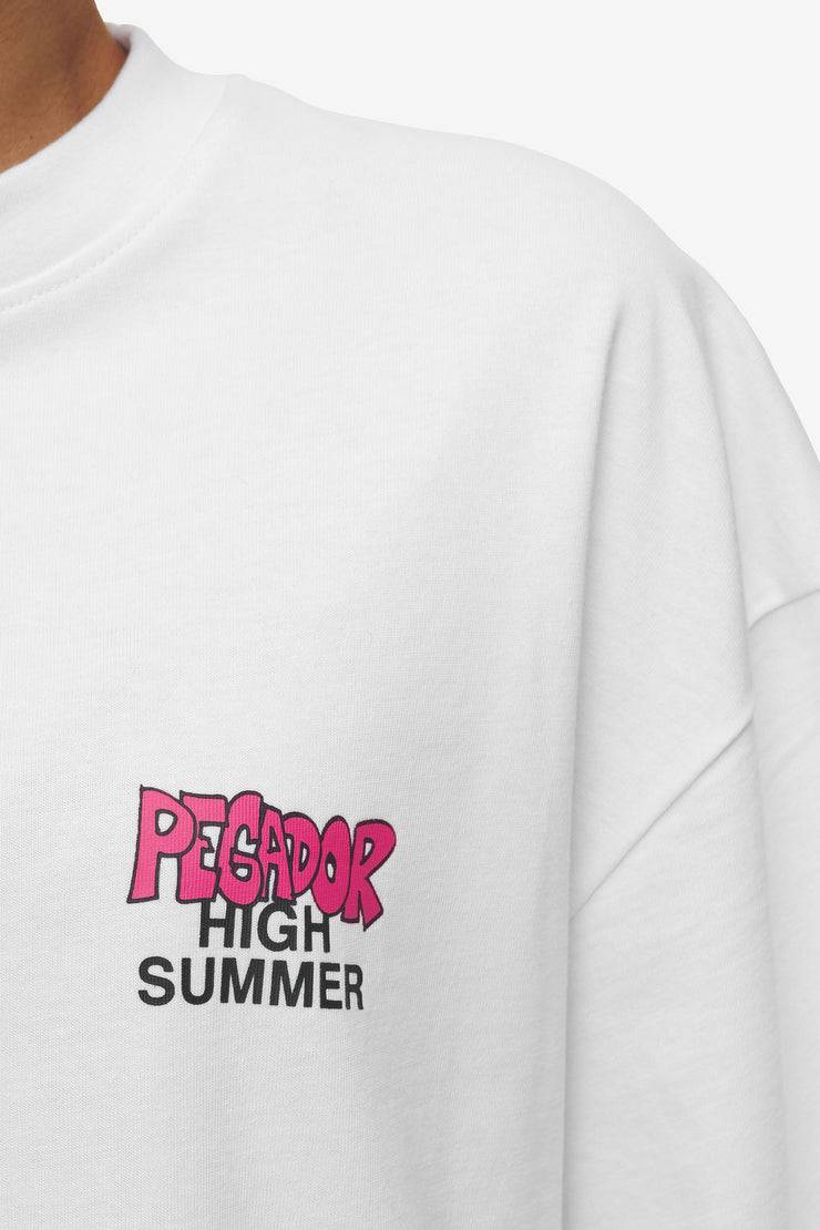 Pegador Farrar Boxy Tee White