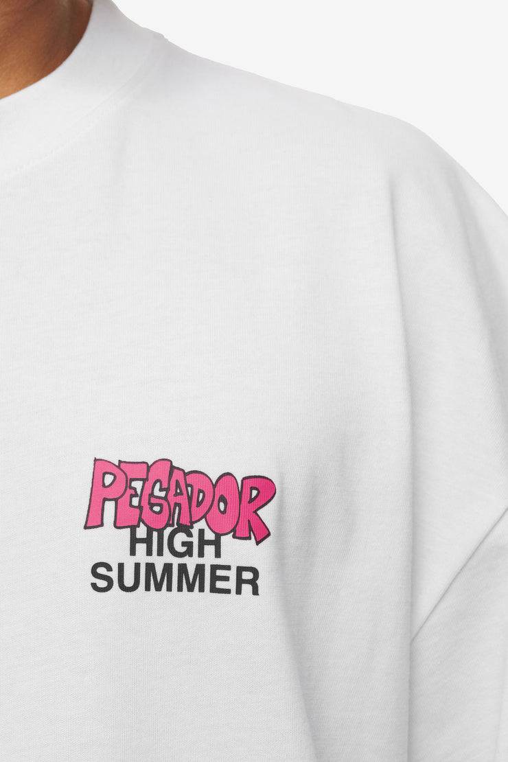 Pegador Farrar Boxy Tee White