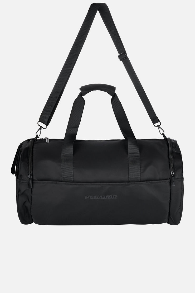 Pegador Fels Logo Nylon Sportsbag Black