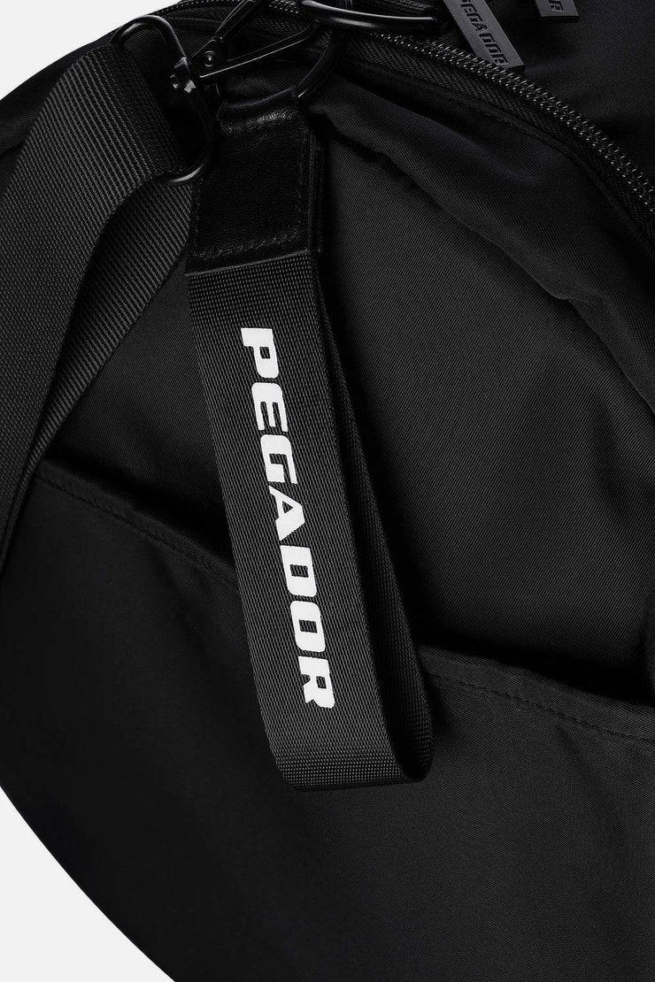 Pegador Fels Logo Nylon Sportsbag Black