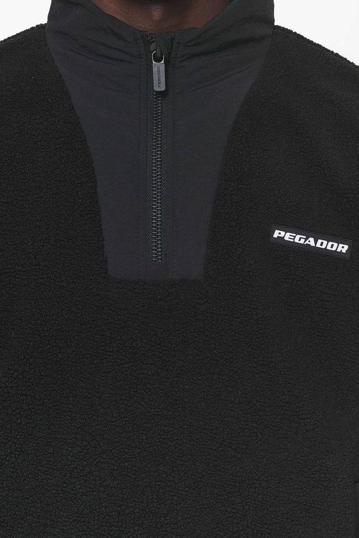 Pegador Fierro Teddy Halfzip Sweater Black