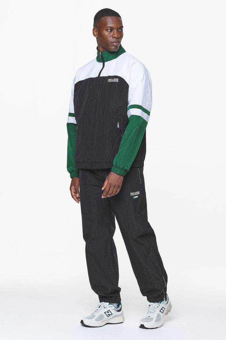 Pegador Firb Track Jacket Onyx Black White