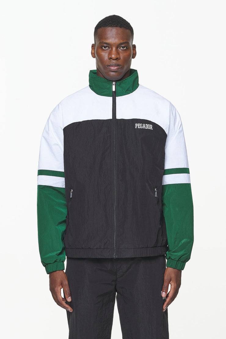 Pegador Firb Track Jacket Onyx Black White