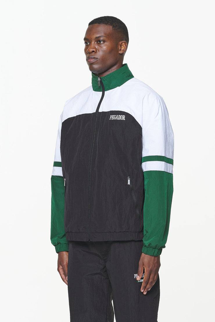 Pegador Firb Track Jacket Onyx Black White