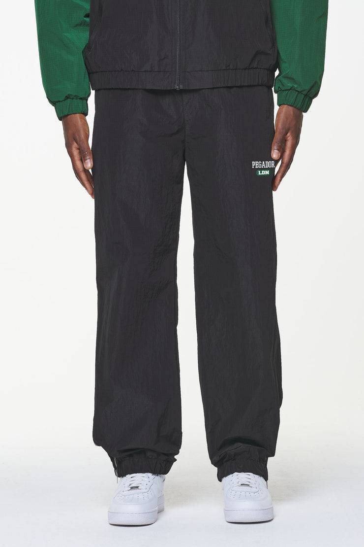 Pegador Firb Wide Track Pants Onyx Black