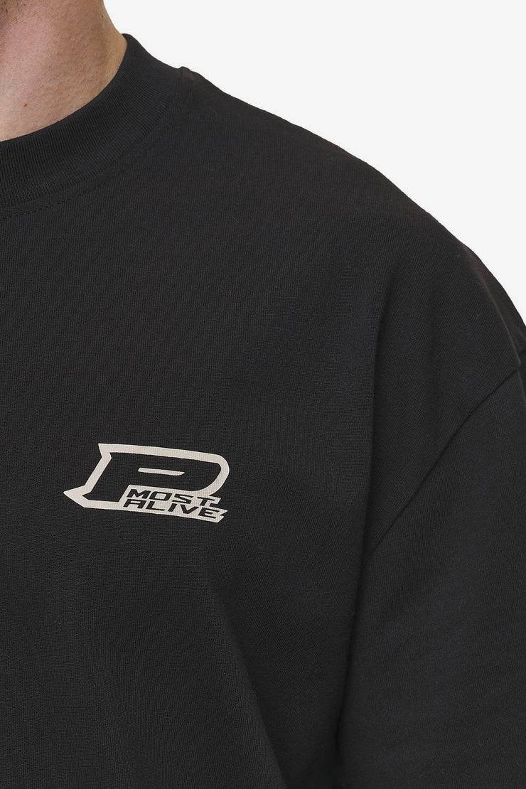 Pegador Fox Oversized Tee Washed Black