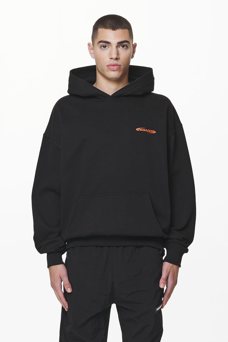 Pegador Furber Oversized Hoodie Black