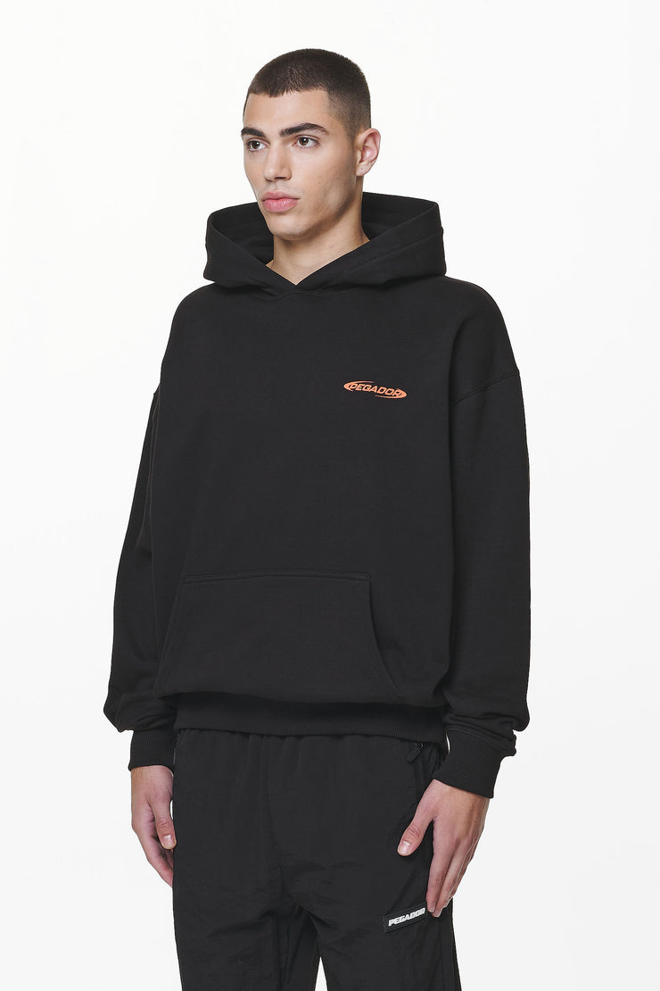Pegador Furber Oversized Hoodie Black