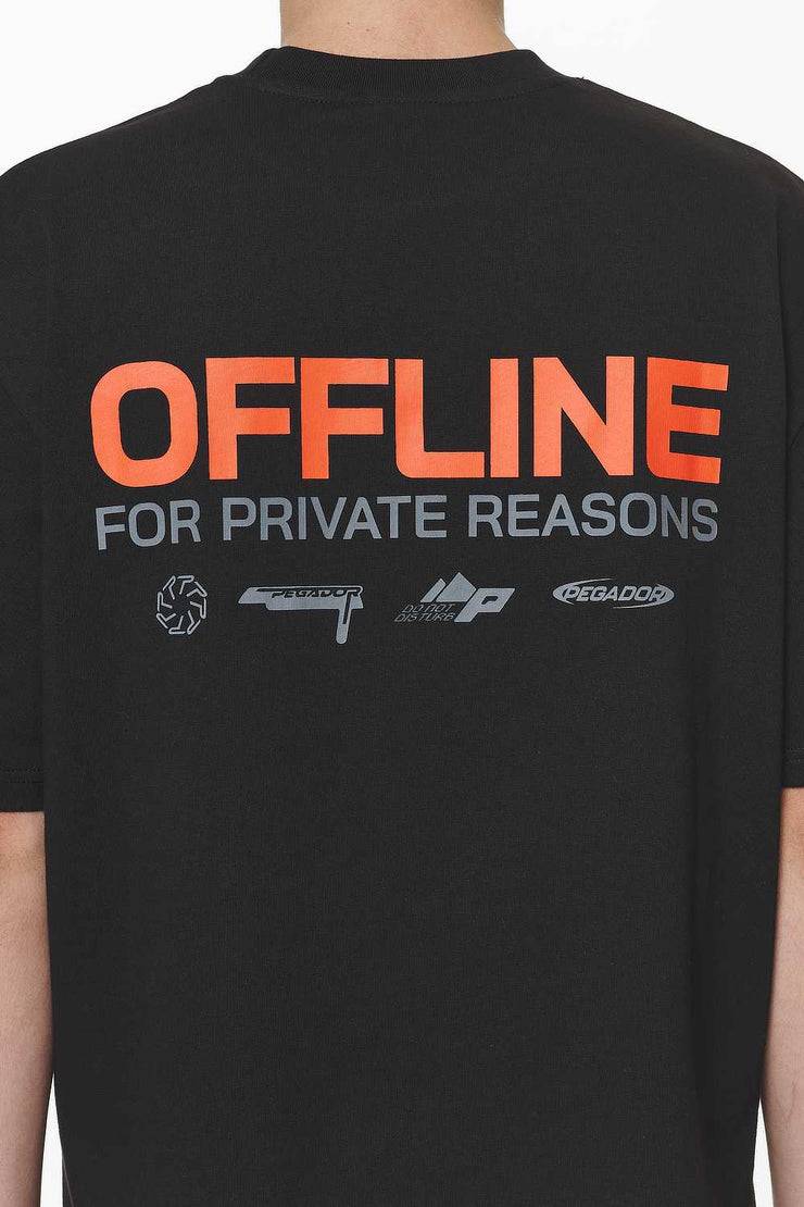 Pegador Furber Oversized Tee Black
