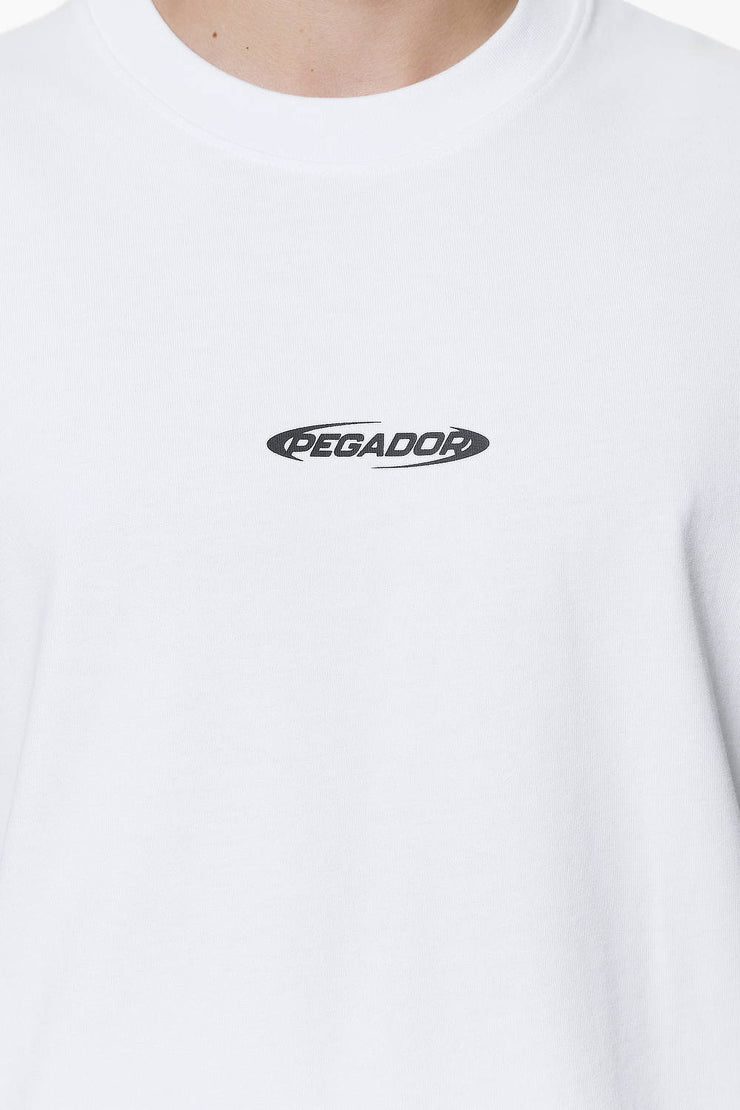 Pegador Furber Oversized Tee White