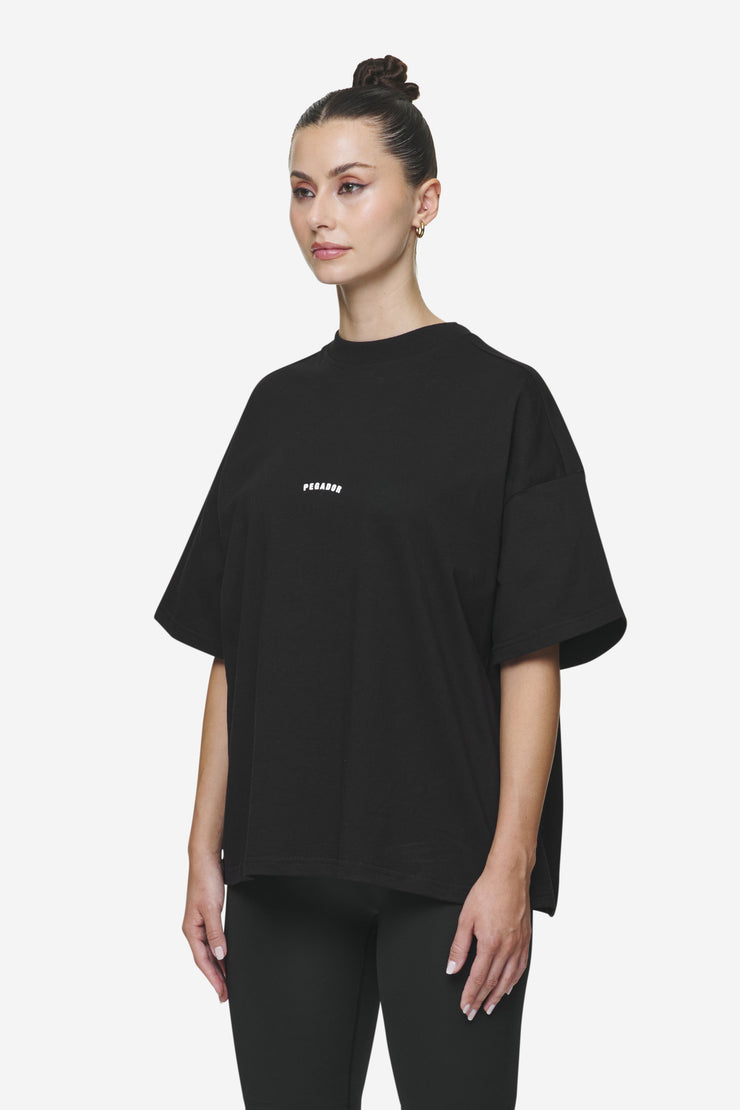 Pegador Gabi Heavy Oversized Tee Black