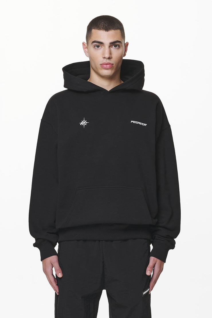 Pegador Gien Oversized Hoodie Black