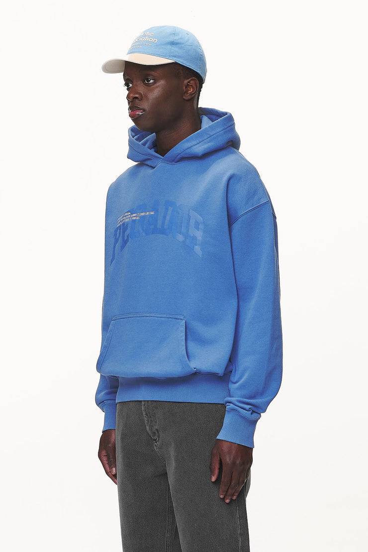 Pegador Gilford Oversized Hoodie Washed Retro Blue