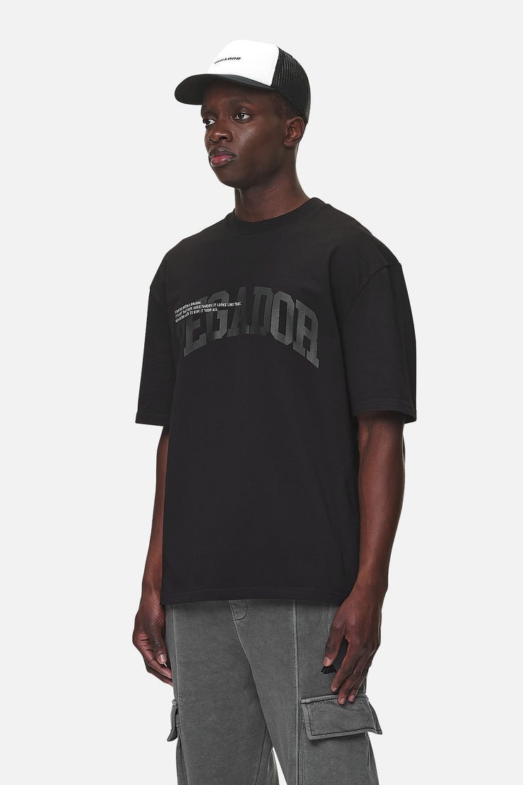 Pegador Gilford Oversized Tee Washed Black