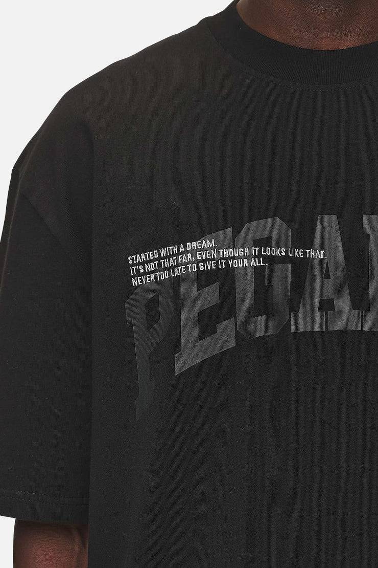 Pegador Gilford Oversized Tee Washed Black