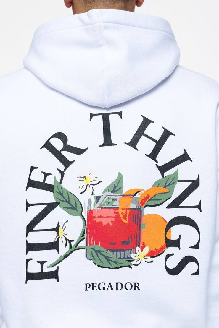 Pegador Goldlight Oversized Sweat Jacket White