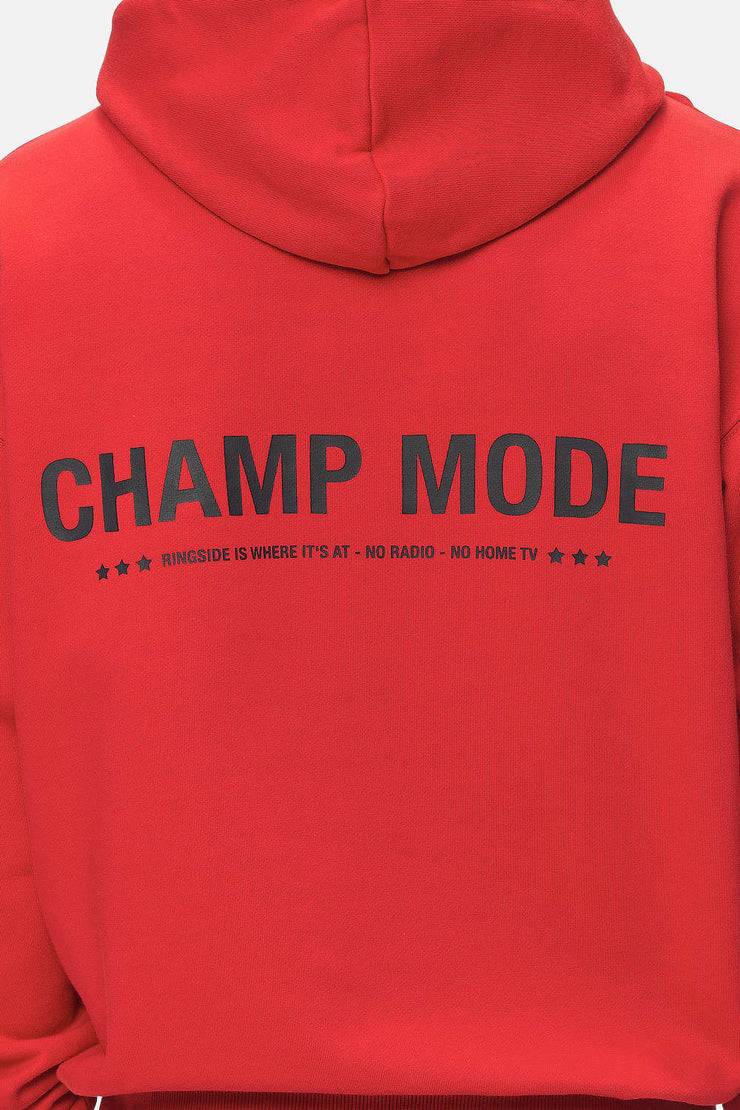 Pegador Gordan Oversized Hoodie Washed Red