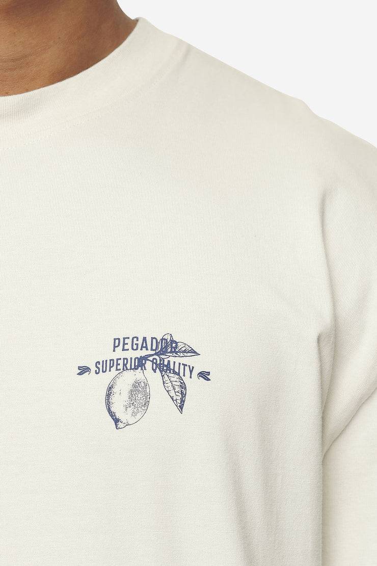 Pegador Goret Oversized Tee Washed Salty Cream