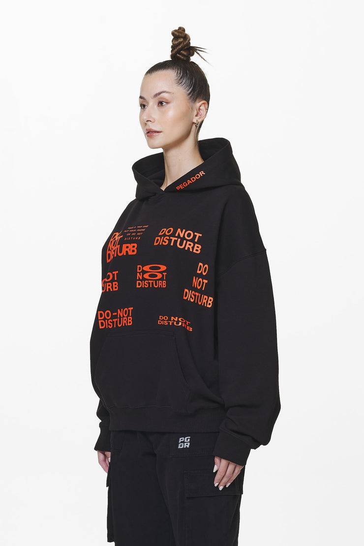 Pegador Groven Oversized Hoodie Black