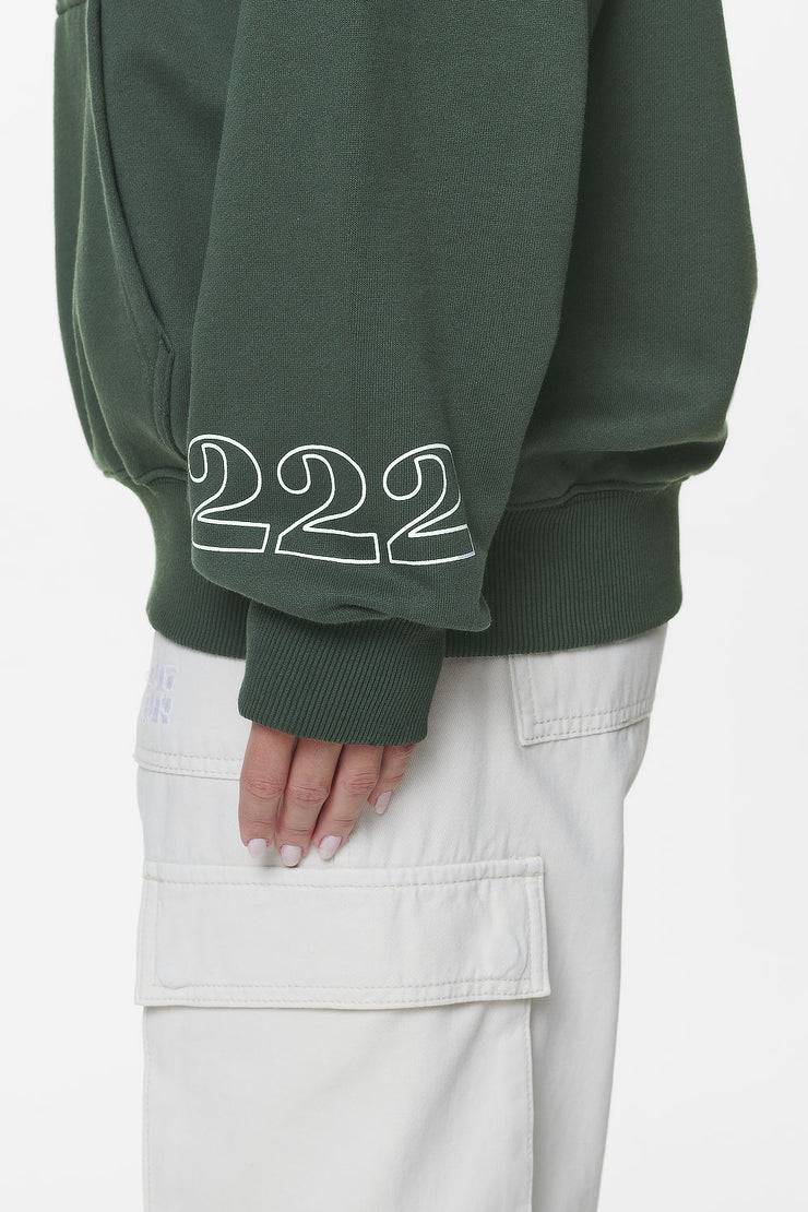 Pegador Habo Oversized Hoodie Washed Sage Green