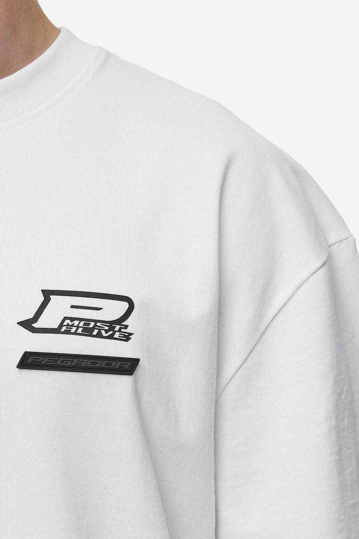 Pegador Hawkins Oversized Tee White