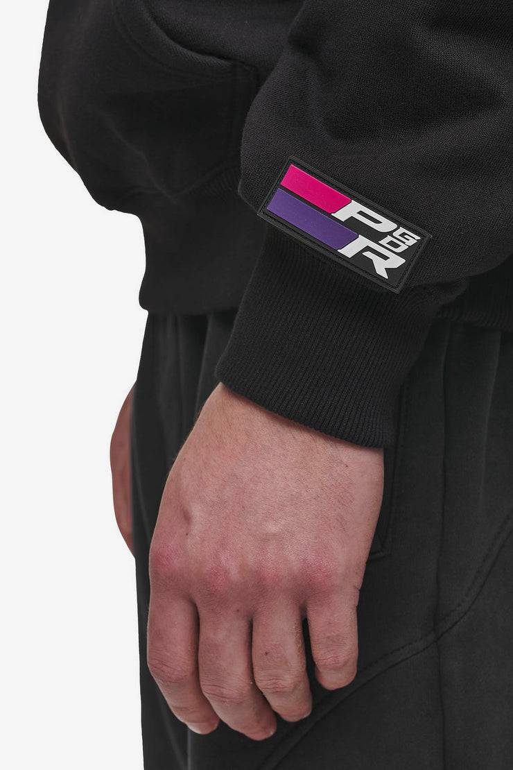 Pegador Iron Boxy Hoodie Washed Black