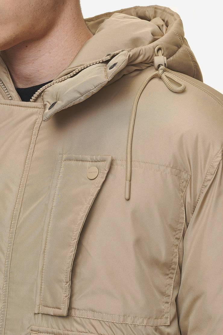 Pegador Jean Utility Puffer Jacket Sand