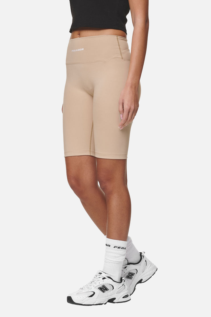 Pegador Jerona Biker Shorts Safari Sand