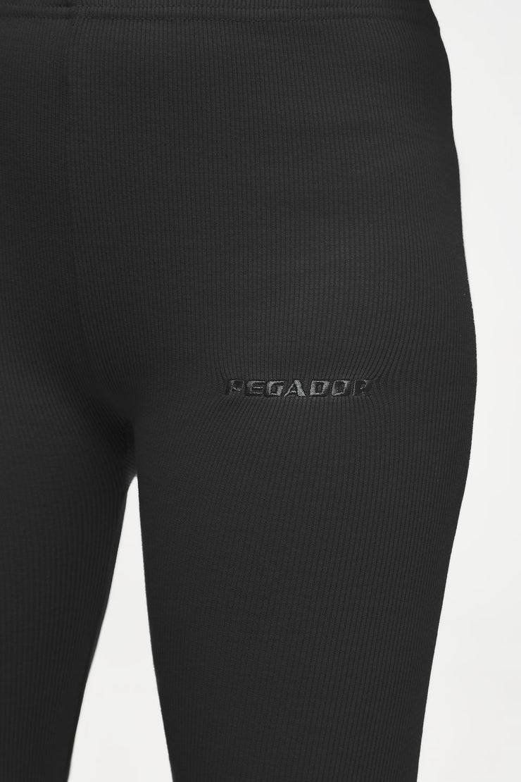 Pegador Jill Rib Leggings Vintage Washed Iron Grey