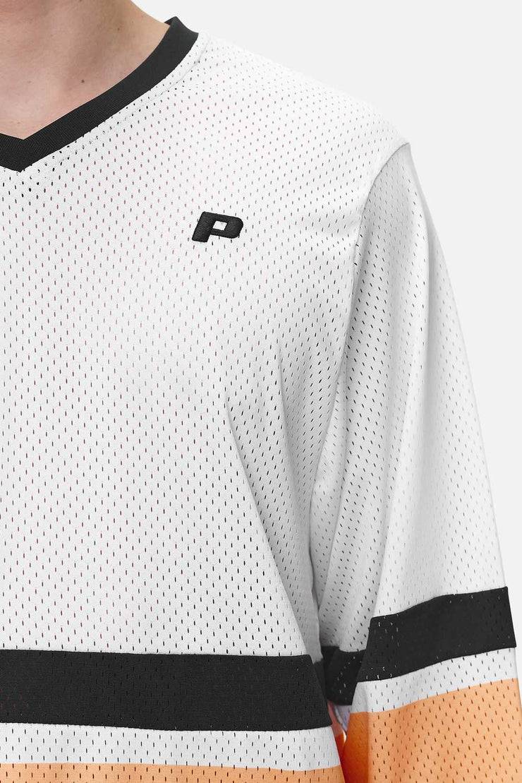 Pegador Johnsen Mesh Longsleeve White Apricot