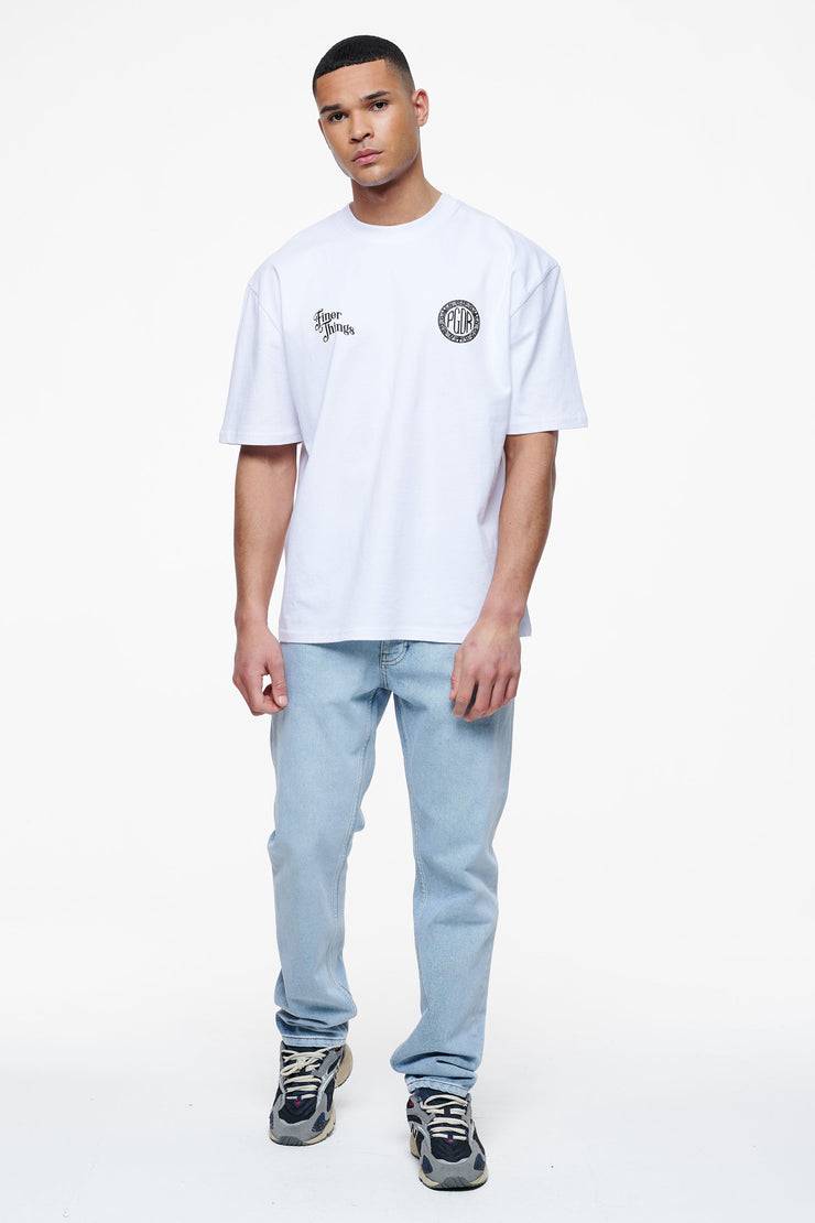 Pegador Kelton Straight Jeans Washed Light Blue