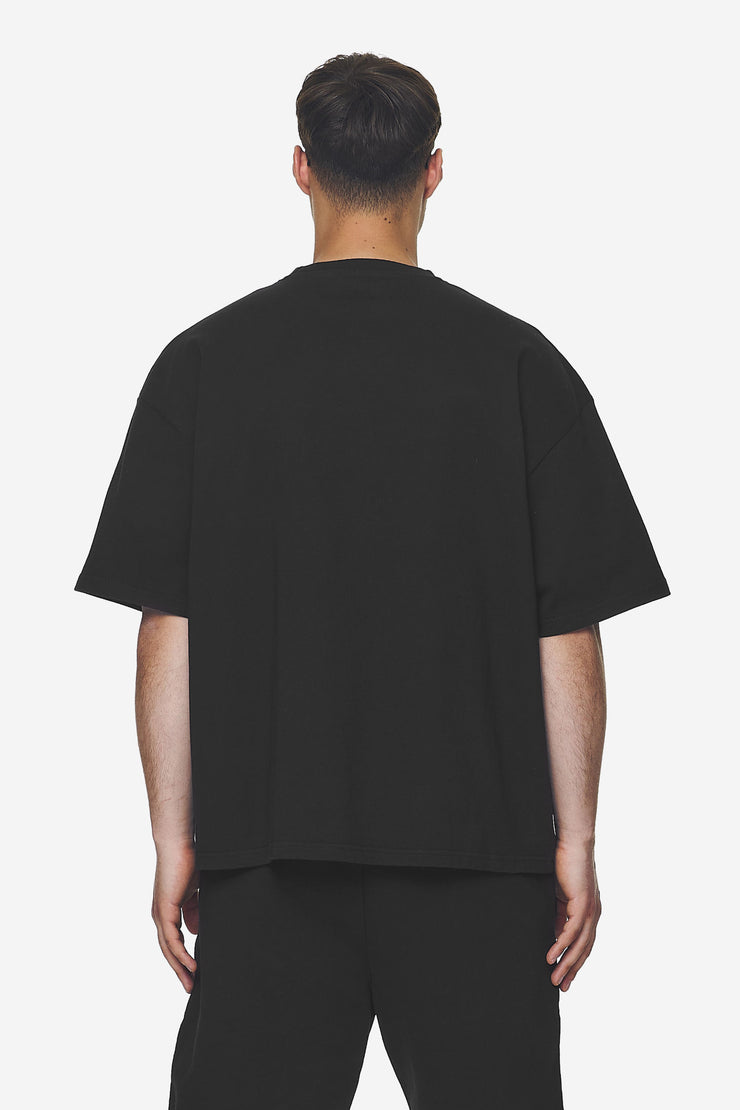 Pegador Keyes Terry Boxy Tee Washed Black