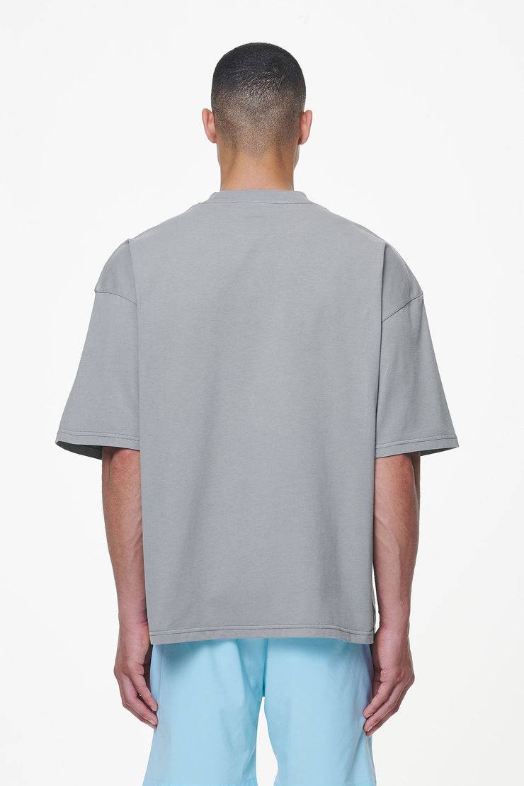 Pegador Kinley Boxy Tee Heavy Washed Cool Grey