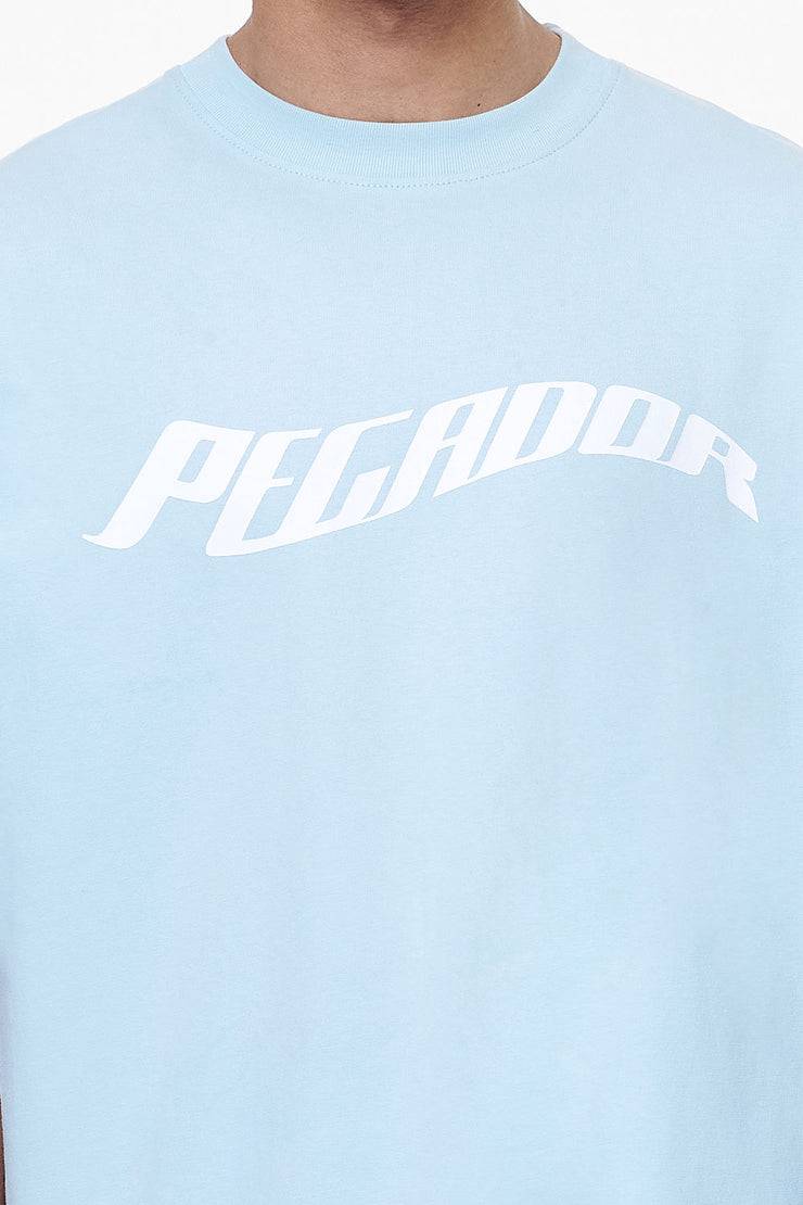 Pegador Kinley Boxy Tee Vintage Aqua