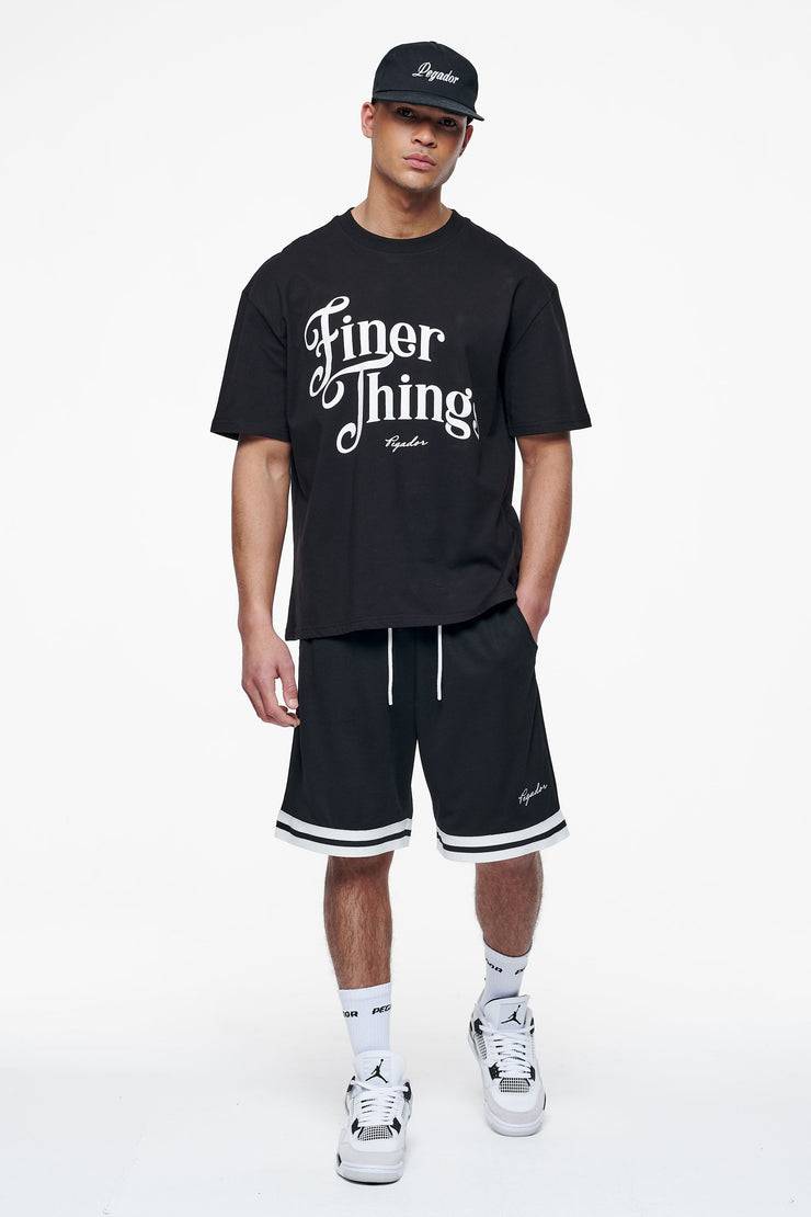 Pegador Kirk Oversized Tee Black