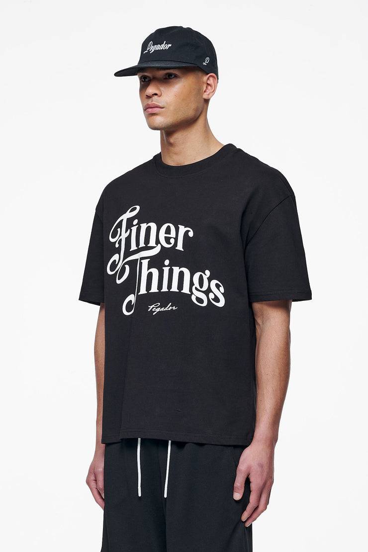 Pegador Kirk Oversized Tee Black