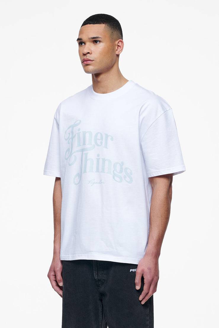 Pegador Kirk Oversized Tee White