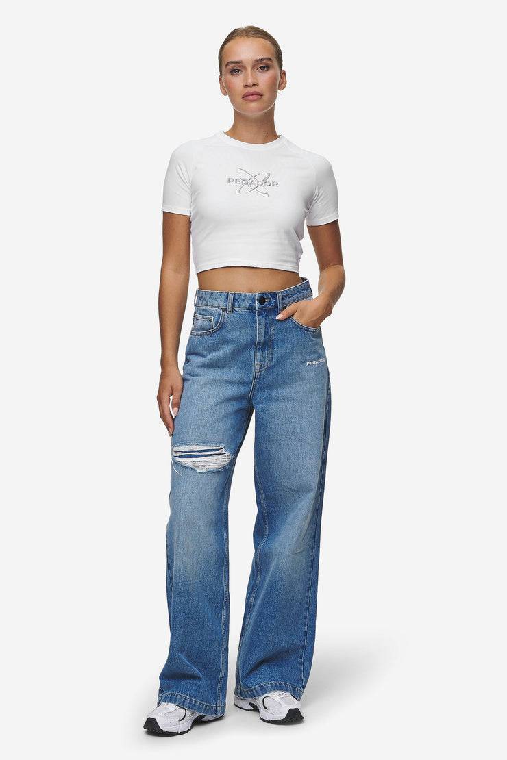 Pegador Klaria Baby Tee White