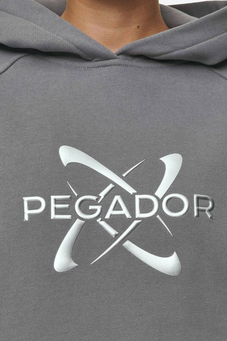 Pegador Klaria Oversized Hoodie Washed Deep Grey
