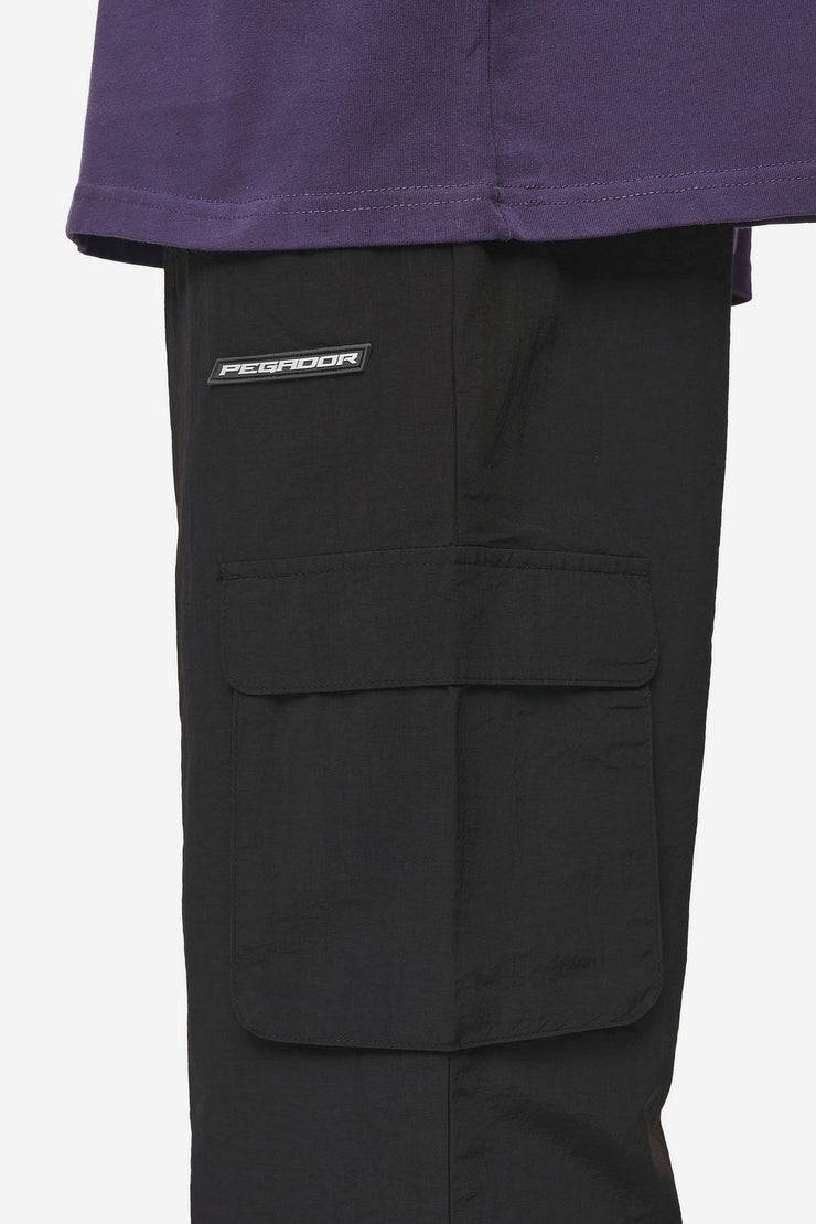 Pegador Laight Cargo Tech Pants Black