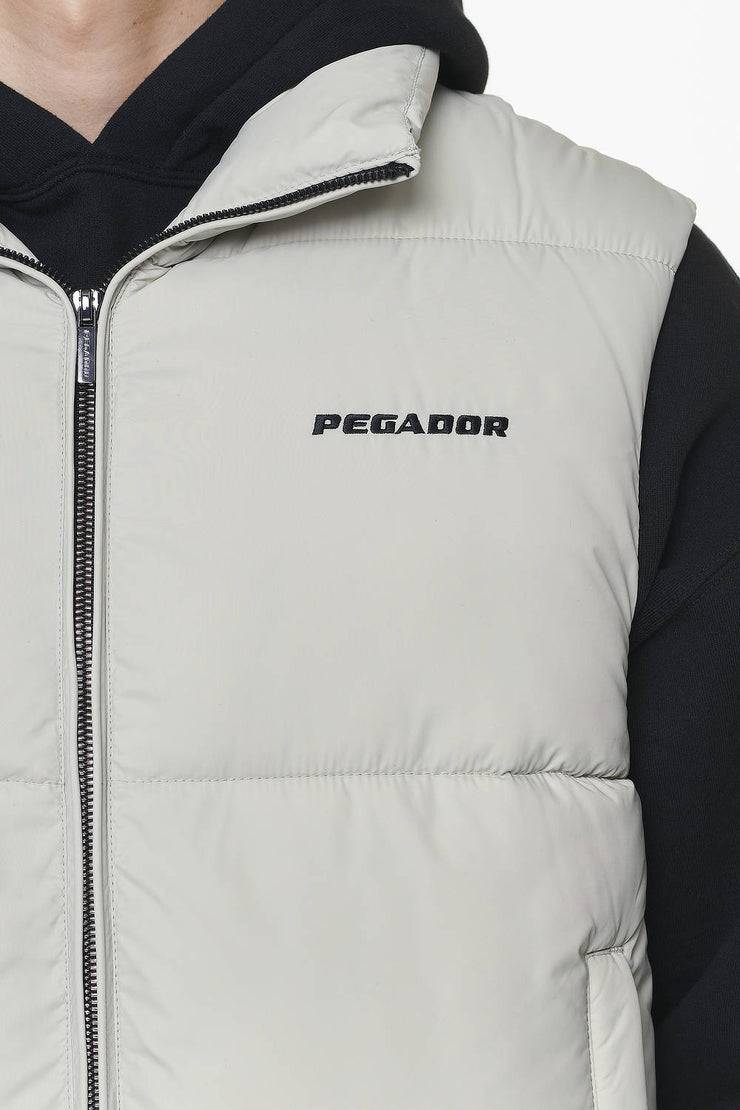 Pegador Landin Puffer Vest Ash Grey