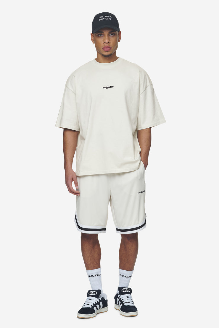 Pegador Lansing Basketball Shorts Salty Cream
