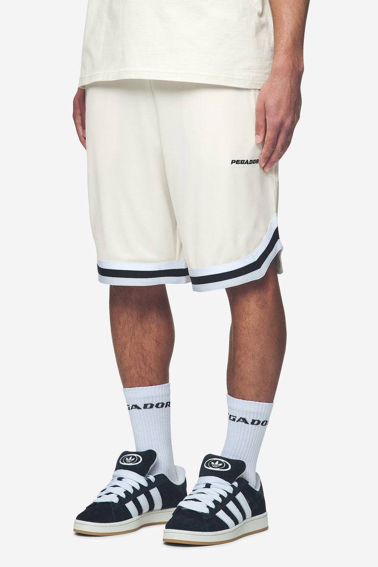 Pegador Lansing Basketball Shorts Salty Cream
