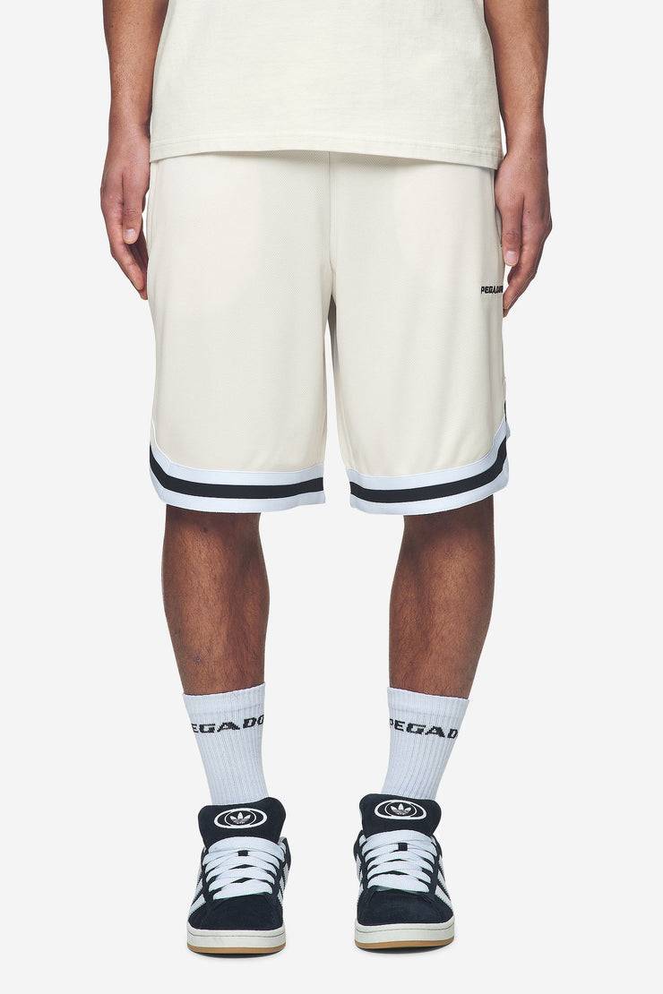 Pegador Lansing Basketball Shorts Salty Cream