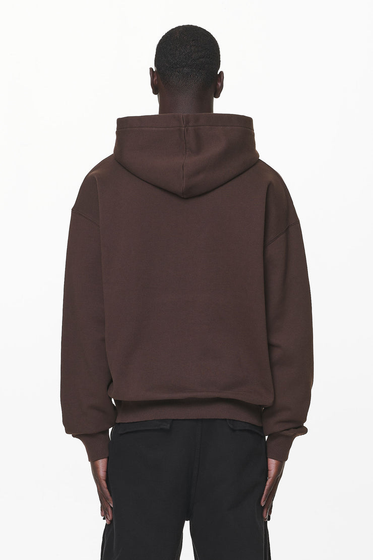 Pegador Layton Oversized Hoodie Washed Oak Brown