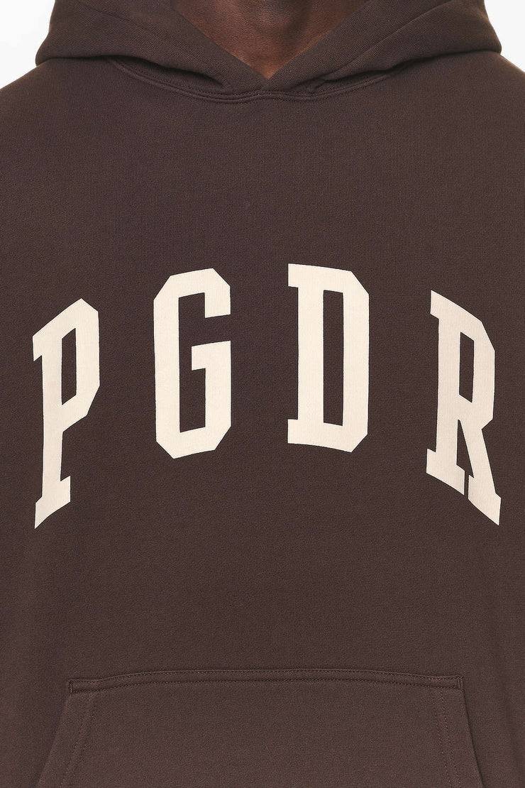 Pegador Layton Oversized Hoodie Washed Oak Brown