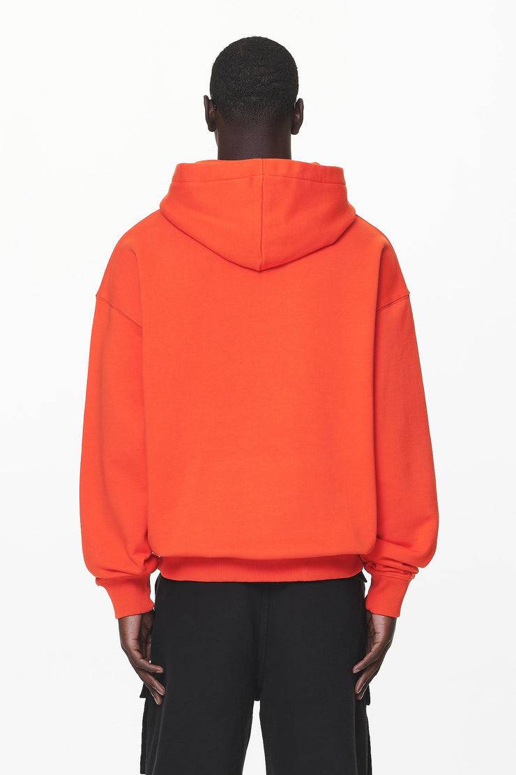Pegador Layton Oversized Hoodie Washed Signal Red